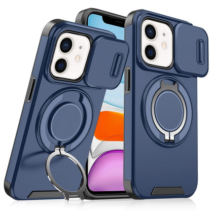 Sliding Camshield Ring Holder Phone Case, For iPhone 11, For iPhone 11 Pro