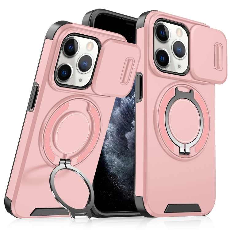 Sliding Camshield Ring Holder Phone Case, For iPhone 11, For iPhone 11 Pro