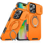 Sliding Camshield Ring Holder Phone Case, For iPhone 17e / 16e, For iPhone 16 Pro Max, For iPhone 16 Pro, For iPhone 16 Plus