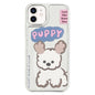 Mirror Puppy Pattern TPU + PC Phone Case