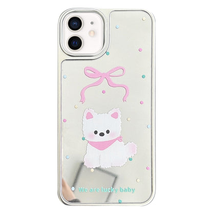 Mirror Puppy Pattern TPU + PC Phone Case