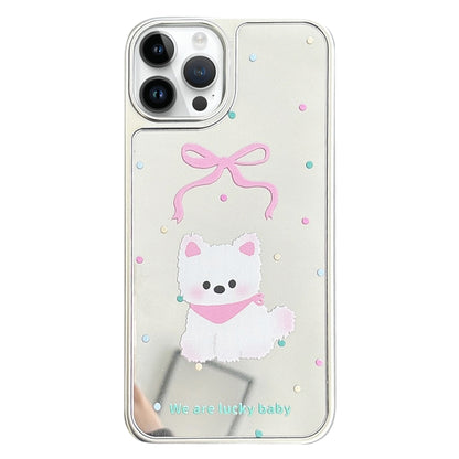 Mirror Puppy Pattern TPU + PC Phone Case, For iPhone 15 Pro Max, For iPhone 15 Pro, For iPhone 15, For iPhone 14, For iPhone 14 Pro, For iPhone 14 Pro Max, For iPhone 13 Pro Max, For iPhone 13 Pro, For iPhone 13, For iPhone 12, For iPhone 12 Pro Max���...