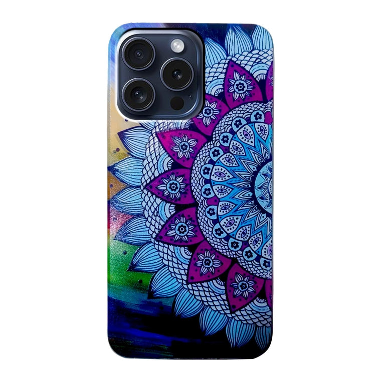 Colored Drawing Pattern TPU Phone Case, For iPhone 16 Pro Max, For iPhone 16 Pro, For iPhone 16 Plus, For iPhone 16