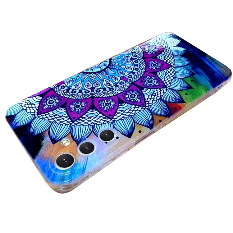 Colored Drawing Pattern TPU Phone Case