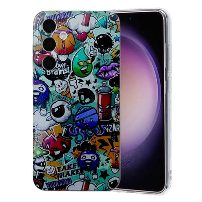 Colored Drawing Pattern TPU Phone Case