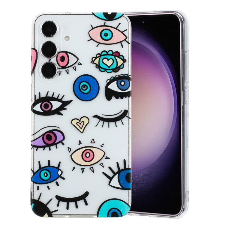 Colorful Painting Pattern TPU Phone Case, For Samsung Galaxy S24 FE 5G