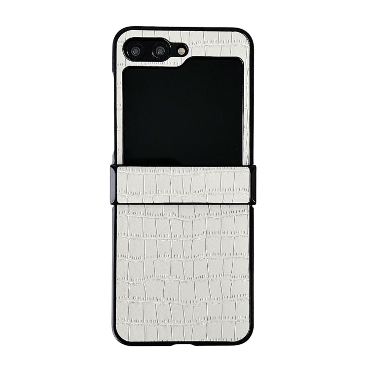 Crocodile Pattern PC Foldable Phone Case with Hinge