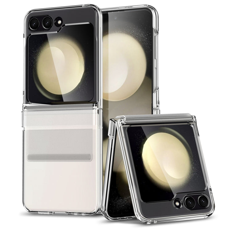 PC Foldable Phone Case with Hinge, For Samsung Galaxy Z Flip6 / Flip7 FE, For Samsung Galaxy Z Flip5 5G, For Samsung Galaxy Z Flip4 5G, For Samsung Galaxy Z Flip3 5G