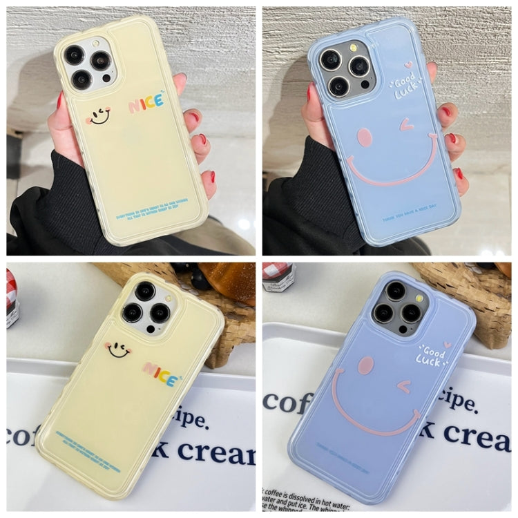 Creative Edge Simple Smiley Face Pattern TPU + PC Phone Case