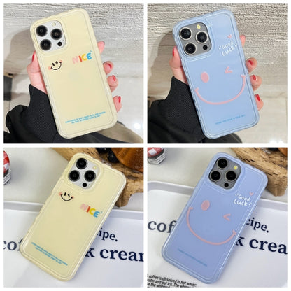 Creative Edge Simple Smiley Face Pattern TPU + PC Phone Case