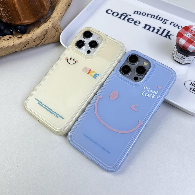 Creative Edge Simple Smiley Face Pattern TPU + PC Phone Case