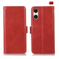 Magnetic Crazy Horse Texture Genuine Leather RFID Phone Case