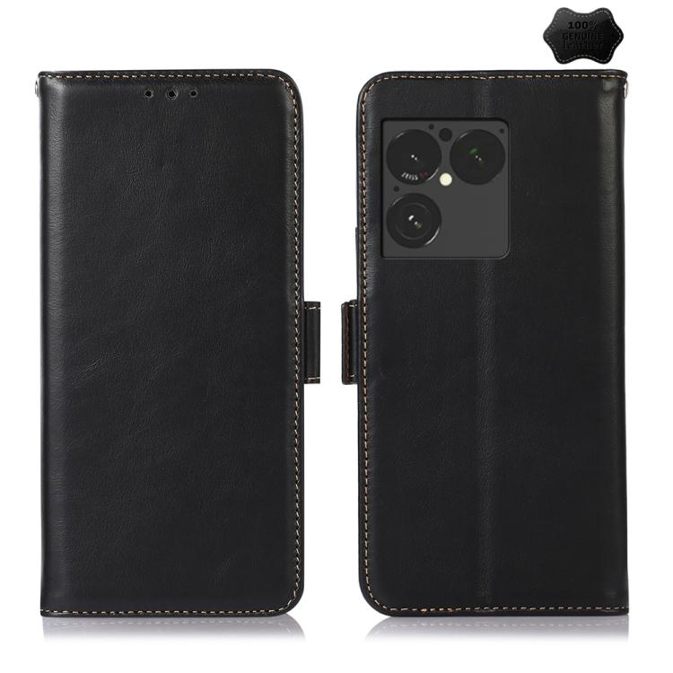 Magnetic Crazy Horse Texture Genuine Leather RFID Phone Case, For Sony Xperia 10 VIII, For Sony Xperia 1 VIII, For Sony Xperia 10 VII, For Sony Xperia 10 VI, For Sony Xperia 1 VI, For Sony Xperia 5 VI