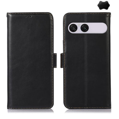 Magnetic Crazy Horse Texture Genuine Leather RFID Phone Case, For Sony Xperia 10 VIII, For Sony Xperia 1 VIII, For Sony Xperia 10 VII, For Sony Xperia 10 VI, For Sony Xperia 1 VI, For Sony Xperia 5 VI