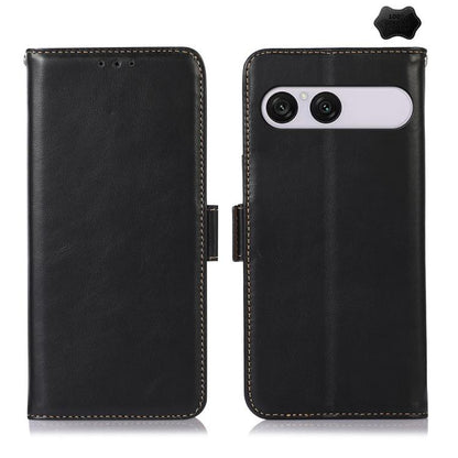Magnetic Crazy Horse Texture Genuine Leather RFID Phone Case, For Sony Xperia 10 VIII, For Sony Xperia 1 VIII, For Sony Xperia 10 VII, For Sony Xperia 10 VI, For Sony Xperia 1 VI, For Sony Xperia 5 VI