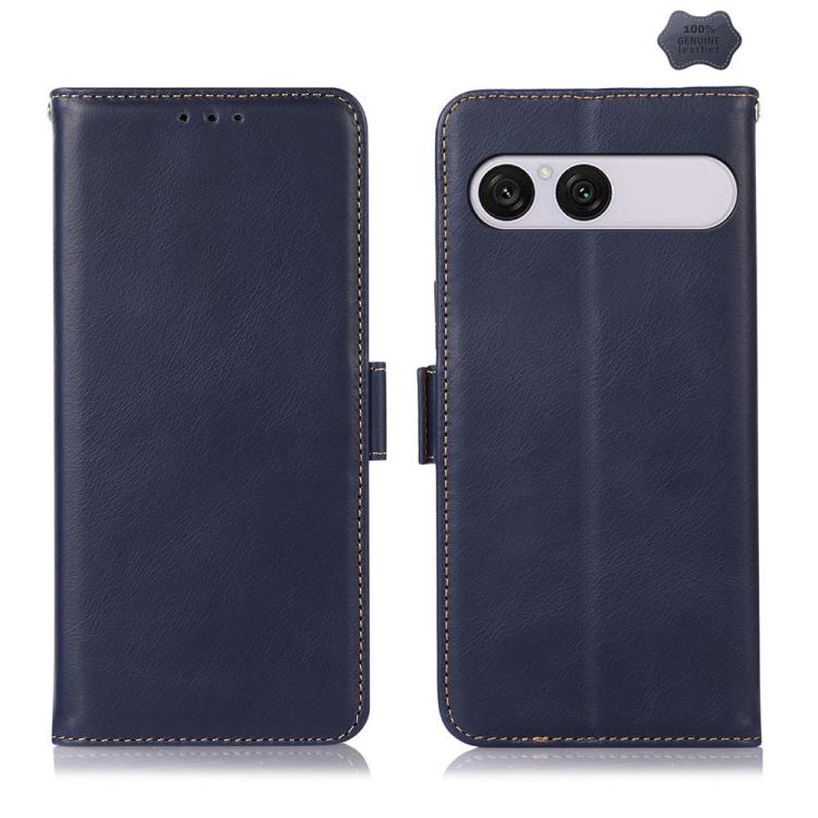 Magnetic Crazy Horse Texture Genuine Leather RFID Phone Case, For Sony Xperia 10 VIII, For Sony Xperia 1 VIII, For Sony Xperia 10 VII, For Sony Xperia 10 VI, For Sony Xperia 1 VI, For Sony Xperia 5 VI