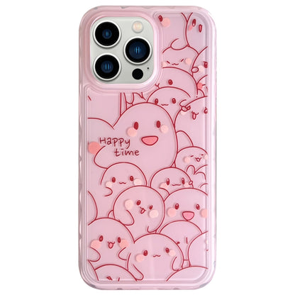 Creative Edge Elves Cat Pattern TPU + PC Phone Case