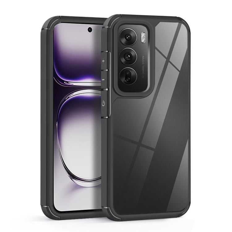 Acrylic+TPU Transparent Shockproof Phone Case, For OPPO Reno12 F 5G, For OPPO Reno12 Pro Global, For OPPO Reno12 Global, For OPPO A60 4G, For OPPO Reno11 F 5G, For OPPO F25 Pro 5G, For OPPO A38 4G / A18, For OPPO A58 4G, For OPPO Reno10 / Reno10 Pro���...