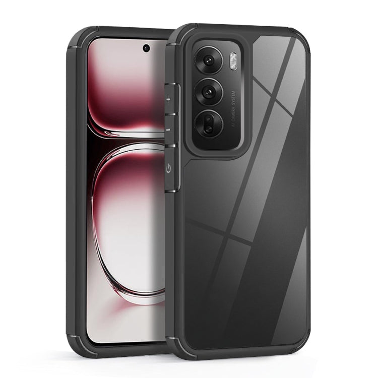 Acrylic+TPU Transparent Shockproof Phone Case, For OPPO Reno12 F 5G, For OPPO Reno12 Pro Global, For OPPO Reno12 Global, For OPPO A60 4G, For OPPO Reno11 F 5G, For OPPO F25 Pro 5G, For OPPO A38 4G / A18, For OPPO A58 4G, For OPPO Reno10 / Reno10 Pro���...
