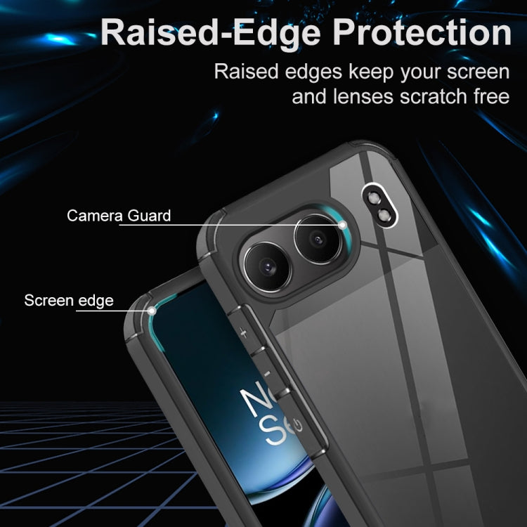 Acrylic+TPU Transparent Shockproof Phone Case, For OnePlus Nord 4, For OnePlus Nord CE4 Lite, For OnePlus 12R 5G, For OnePlus 12