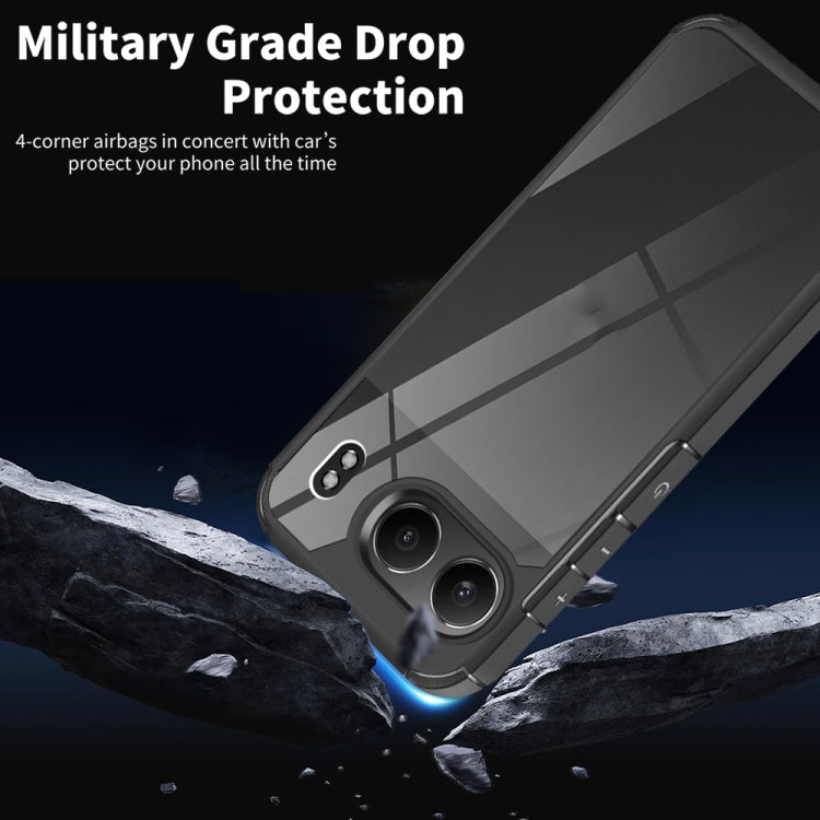 Acrylic+TPU Transparent Shockproof Phone Case, For OnePlus Nord 4, For OnePlus Nord CE4 Lite, For OnePlus 12R 5G, For OnePlus 12