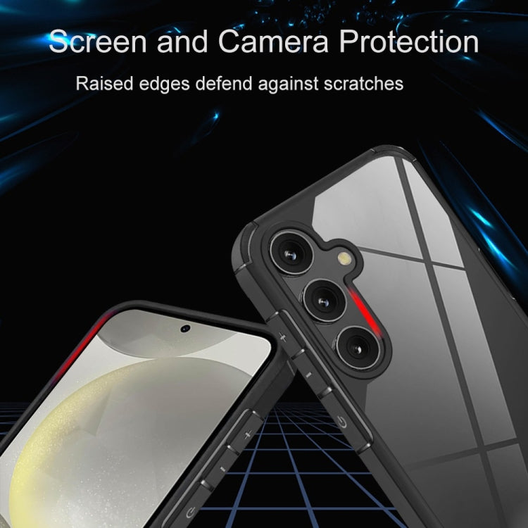 Acrylic+TPU Transparent Shockproof Phone Case, For Samsung Galaxy S25 5G, For Samsung Galaxy S25+ 5G, For Samsung Galaxy S25 Ultra 5G, For Samsung Galaxy S24 Ultra 5G, For Samsung Galaxy S24+ 5G, For Samsung Galaxy S24 5G, For Samsung Galaxy S23 FE 5G