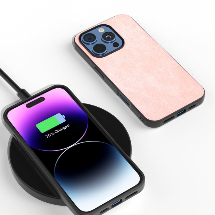 Black Frame PU Leather Full Coverage Phone Case, For iPhone 16 Pro Max, For iPhone 16 Pro, For iPhone 16 Plus, For iPhone 16