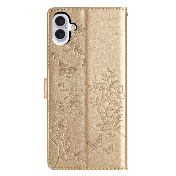 Butterflies and Flowers Leather Phone Case, For iPhone 16, For iPhone 15 Pro Max, For iPhone 15 Pro, For iPhone 15 Plus