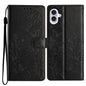Butterflies and Flowers Leather Phone Case, For iPhone 16, For iPhone 15 Pro Max, For iPhone 15 Pro, For iPhone 15 Plus