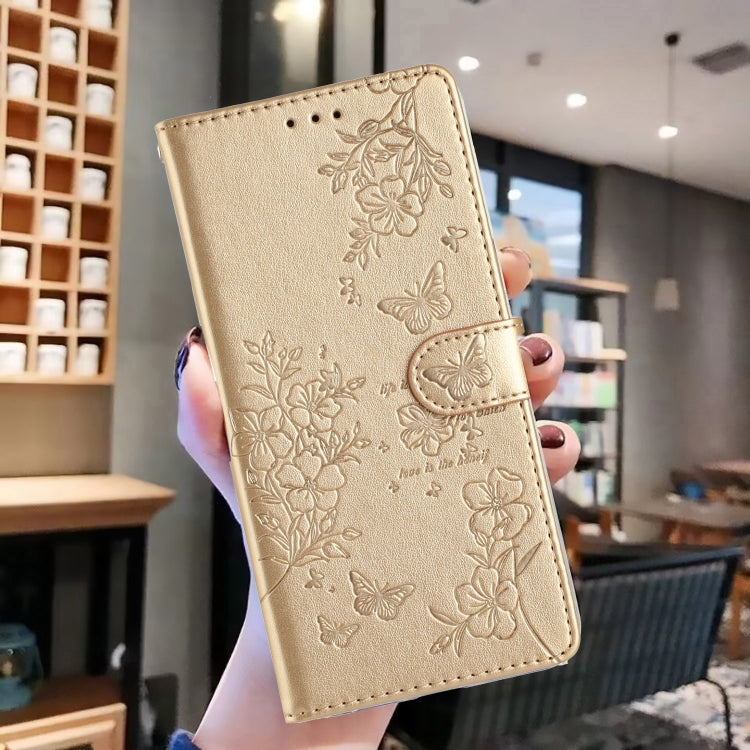 Butterflies and Flowers Leather Phone Case, For iPhone 14 Pro Max, For iPhone SE 2022 / SE 2020, For iPhone 13 Pro Max, For iPhone 13 Pro