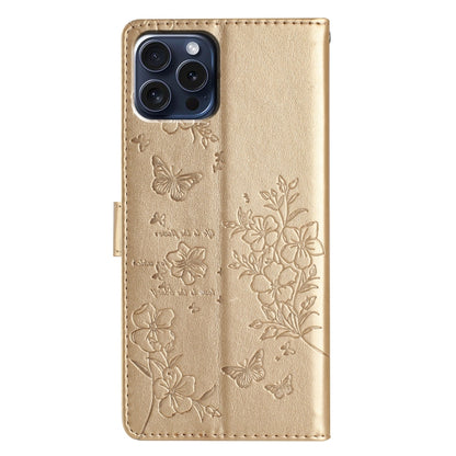 Butterflies and Flowers Leather Phone Case, For iPhone 14 Pro Max, For iPhone SE 2022 / SE 2020, For iPhone 13 Pro Max, For iPhone 13 Pro