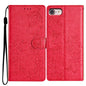 Butterflies and Flowers Leather Phone Case, For iPhone 14 Pro Max, For iPhone SE 2022 / SE 2020, For iPhone 13 Pro Max, For iPhone 13 Pro