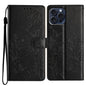 Butterflies and Flowers Leather Phone Case, For iPhone 14 Pro Max, For iPhone SE 2022 / SE 2020, For iPhone 13 Pro Max, For iPhone 13 Pro