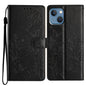 Butterflies and Flowers Leather Phone Case, For iPhone 13, For iPhone 13 mini, For iPhone 12 / 12 Pro, For iPhone 12 Pro Max
