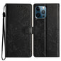 Butterflies and Flowers Leather Phone Case, For iPhone 13, For iPhone 13 mini, For iPhone 12 / 12 Pro, For iPhone 12 Pro Max