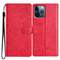 Butterflies and Flowers Leather Phone Case, For iPhone 13, For iPhone 13 mini, For iPhone 12 / 12 Pro, For iPhone 12 Pro Max