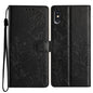 Butterflies and Flowers Leather Phone Case, For iPhone XS / X, For iPhone XR, For iPhone XS Max, For iPhone 8 Plus / 7 Plus