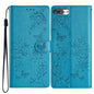Butterflies and Flowers Leather Phone Case, For iPhone XS / X, For iPhone XR, For iPhone XS Max, For iPhone 8 Plus / 7 Plus