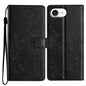 Butterflies and Flowers Leather Phone Case, For iPhone 18 Pro, For iPhone 18 Pro Max, For iPhone 17e / 16e, For iPhone 16 Pro Max