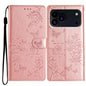 Butterflies and Flowers Leather Phone Case, For iPhone 18 Pro, For iPhone 18 Pro Max, For iPhone 17e / 16e, For iPhone 16 Pro Max