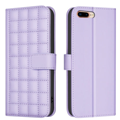 Square Texture Leather Phone Case, For iPhone 14 Pro Max, For iPhone SE 2022 / SE 2020 / 8 / 7, For iPhone 13 Pro Max, For iPhone 13 Pro