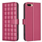 Square Texture Leather Phone Case, For iPhone 14 Pro Max, For iPhone SE 2022 / SE 2020 / 8 / 7, For iPhone 13 Pro Max, For iPhone 13 Pro