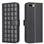 Square Texture Leather Phone Case, For iPhone 14 Pro Max, For iPhone SE 2022 / SE 2020 / 8 / 7, For iPhone 13 Pro Max, For iPhone 13 Pro