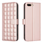 Square Texture Leather Phone Case, For iPhone 11 Pro, For iPhone XR, For iPhone XS Max, For iPhone 8 Plus / 7 Plus