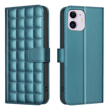 Square Texture Leather Phone Case, For iPhone 12 / 12 Pro, For iPhone 12 Pro Max, For iPhone 11 Pro Max, For iPhone 11