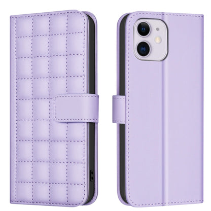 Square Texture Leather Phone Case, For iPhone 12 / 12 Pro, For iPhone 12 Pro Max, For iPhone 11 Pro Max, For iPhone 11