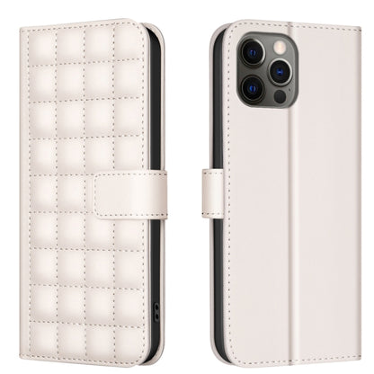 Square Texture Leather Phone Case, For iPhone 12 / 12 Pro, For iPhone 12 Pro Max, For iPhone 11 Pro Max, For iPhone 11