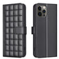 Square Texture Leather Phone Case, For iPhone 12 / 12 Pro, For iPhone 12 Pro Max, For iPhone 11 Pro Max, For iPhone 11
