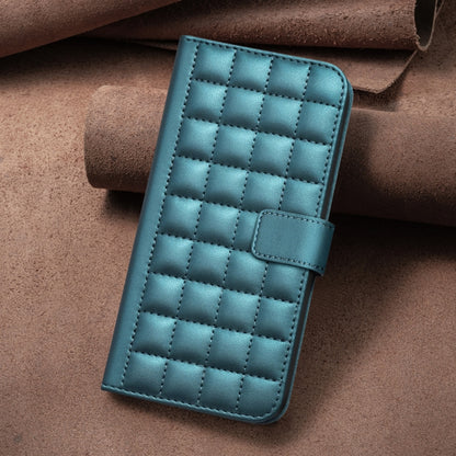 Square Texture Leather Phone Case, For iPhone 16 Plus, For iPhone 16, For iPhone 15 Pro Max, For iPhone 15 Pro