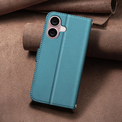 Square Texture Leather Phone Case, For iPhone 16 Plus, For iPhone 16, For iPhone 15 Pro Max, For iPhone 15 Pro
